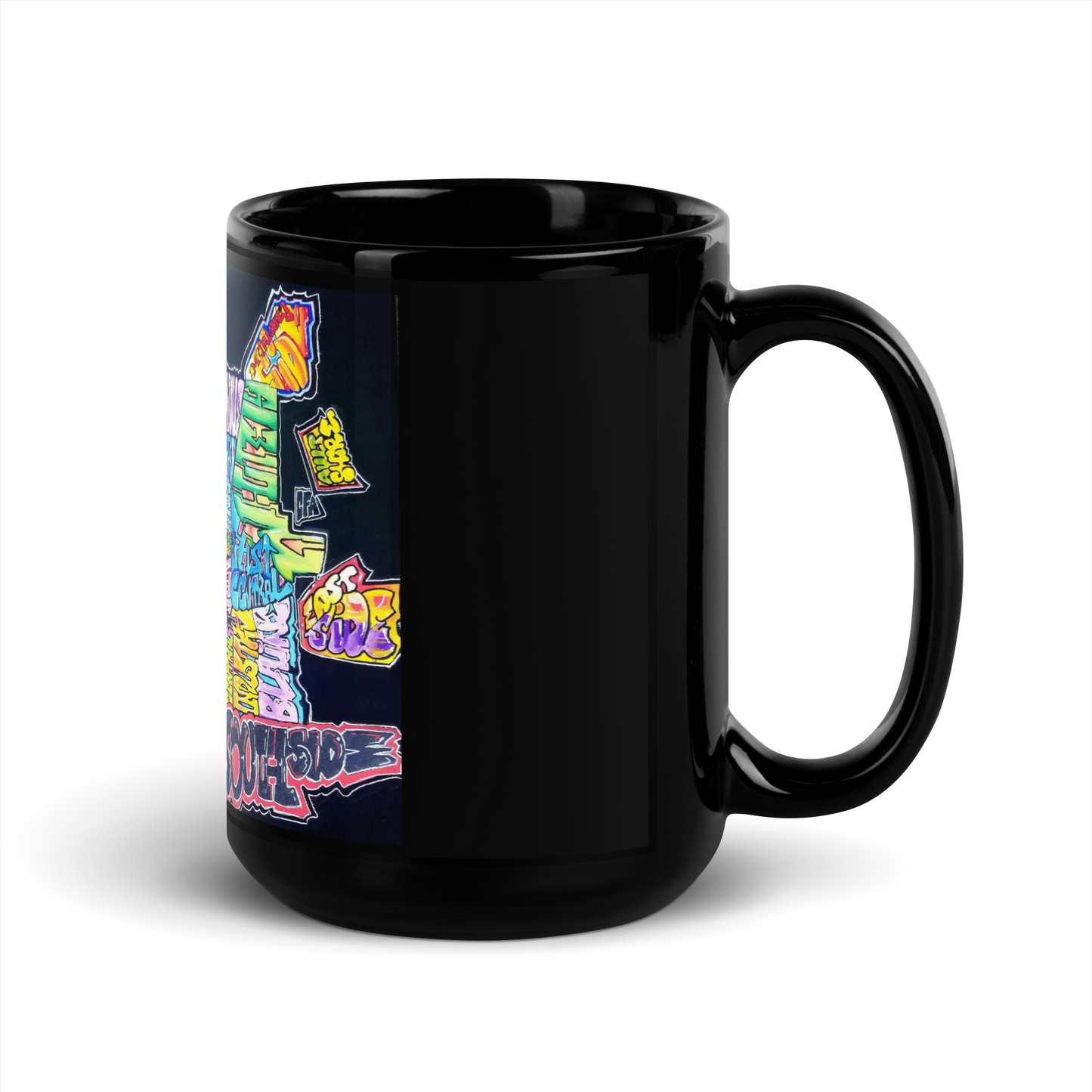 Muncie Neighborhood Graffiti Map Mug