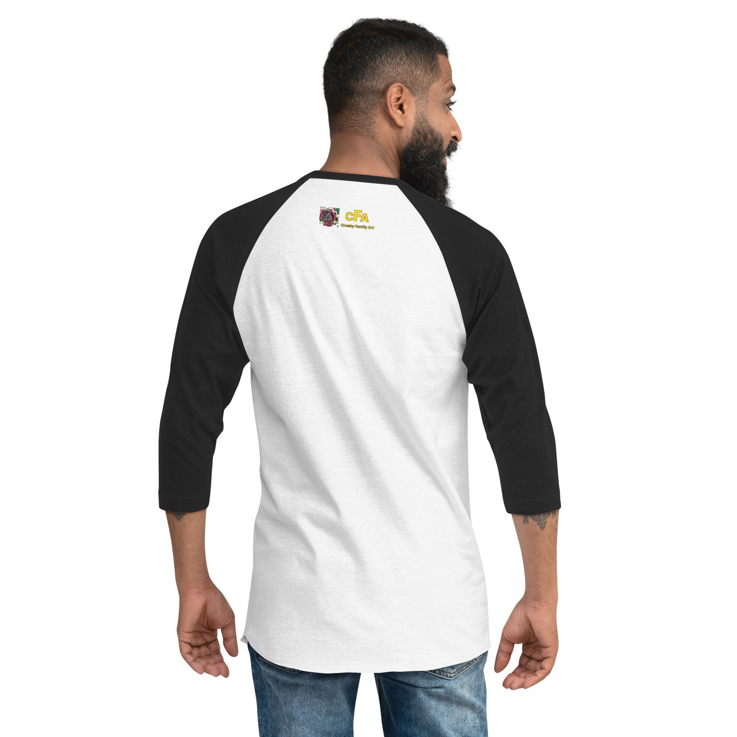 Muncie 765 Graffiti Artist 3/4 sleeve raglan shirt