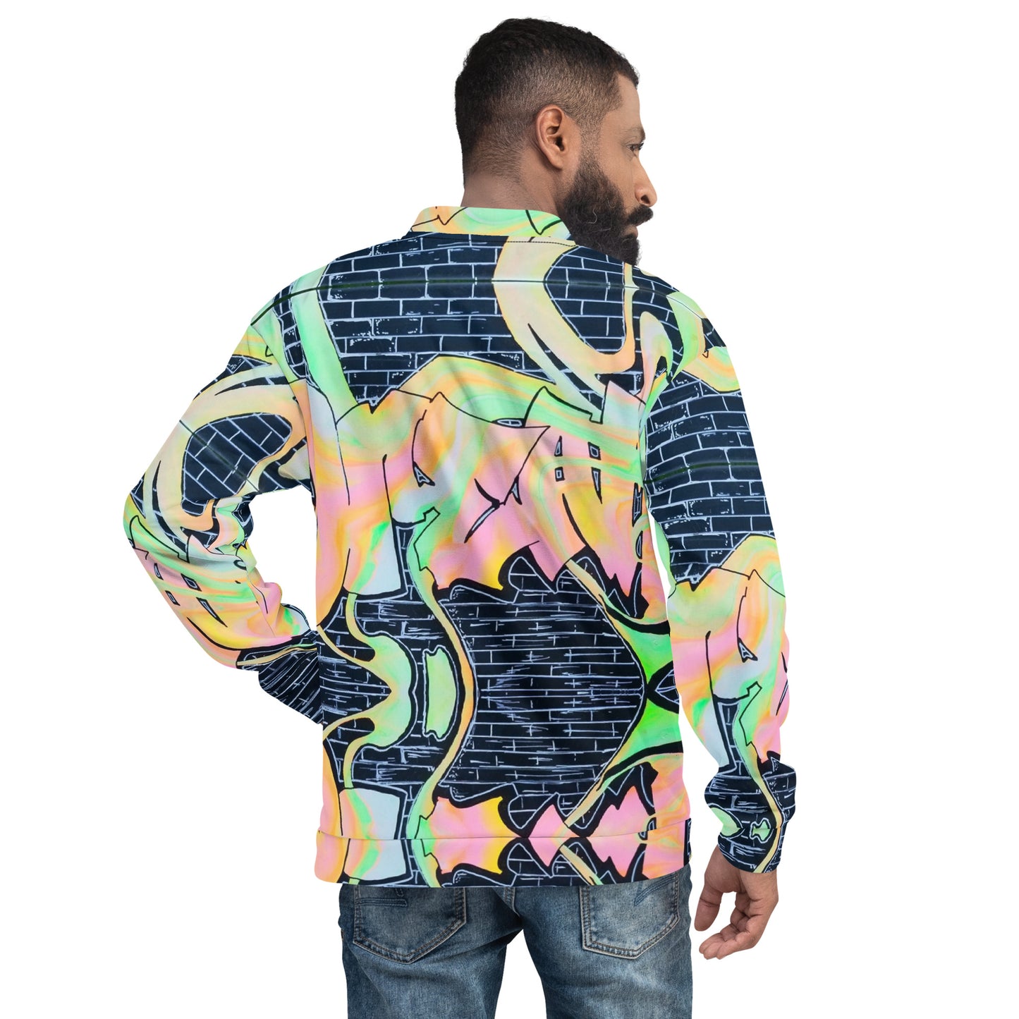 Dream Graffiti Art Unisex Bomber Jacket