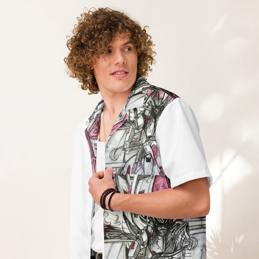 Rise up Unisex button shirt