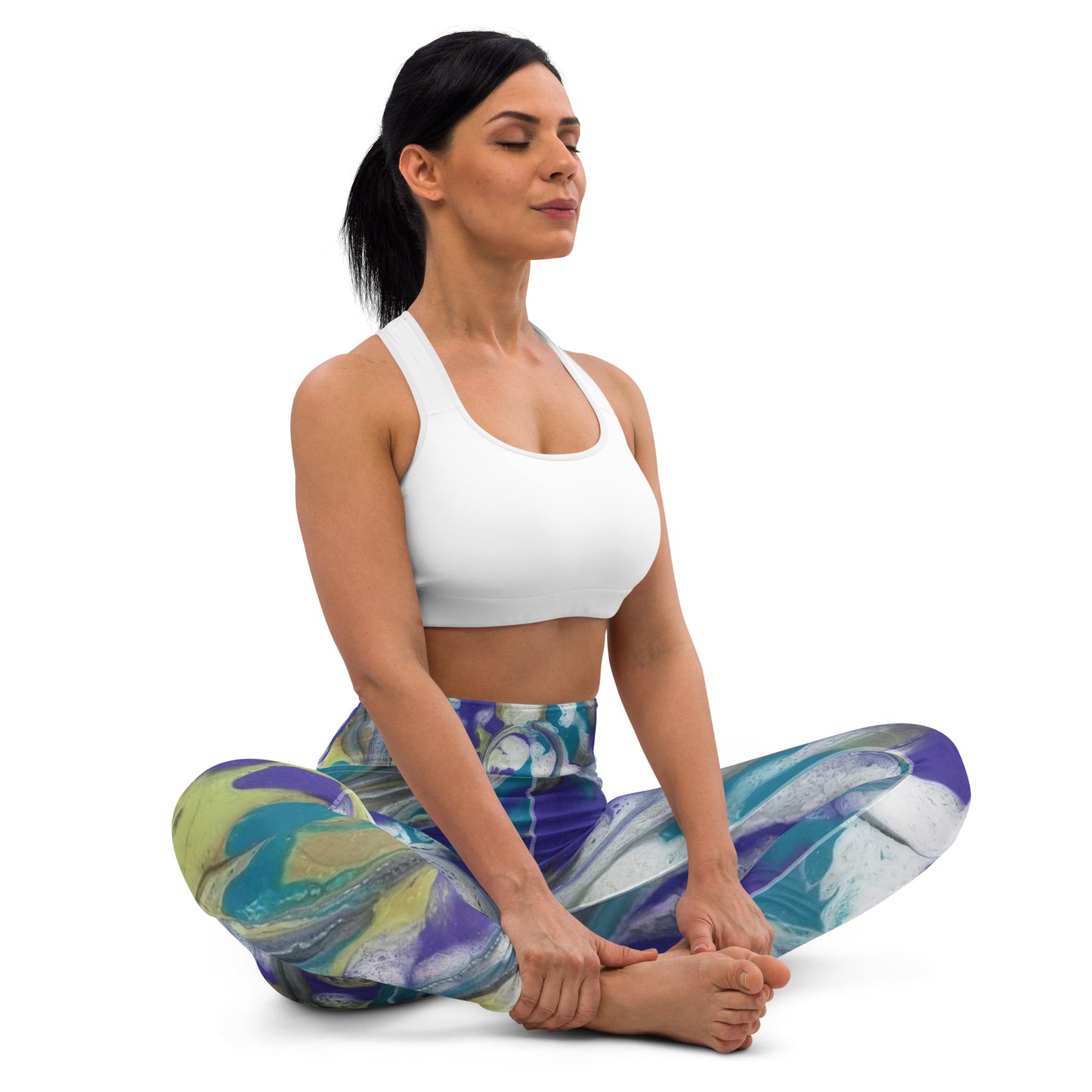 Eye of the Hurricane Yoga Leggings