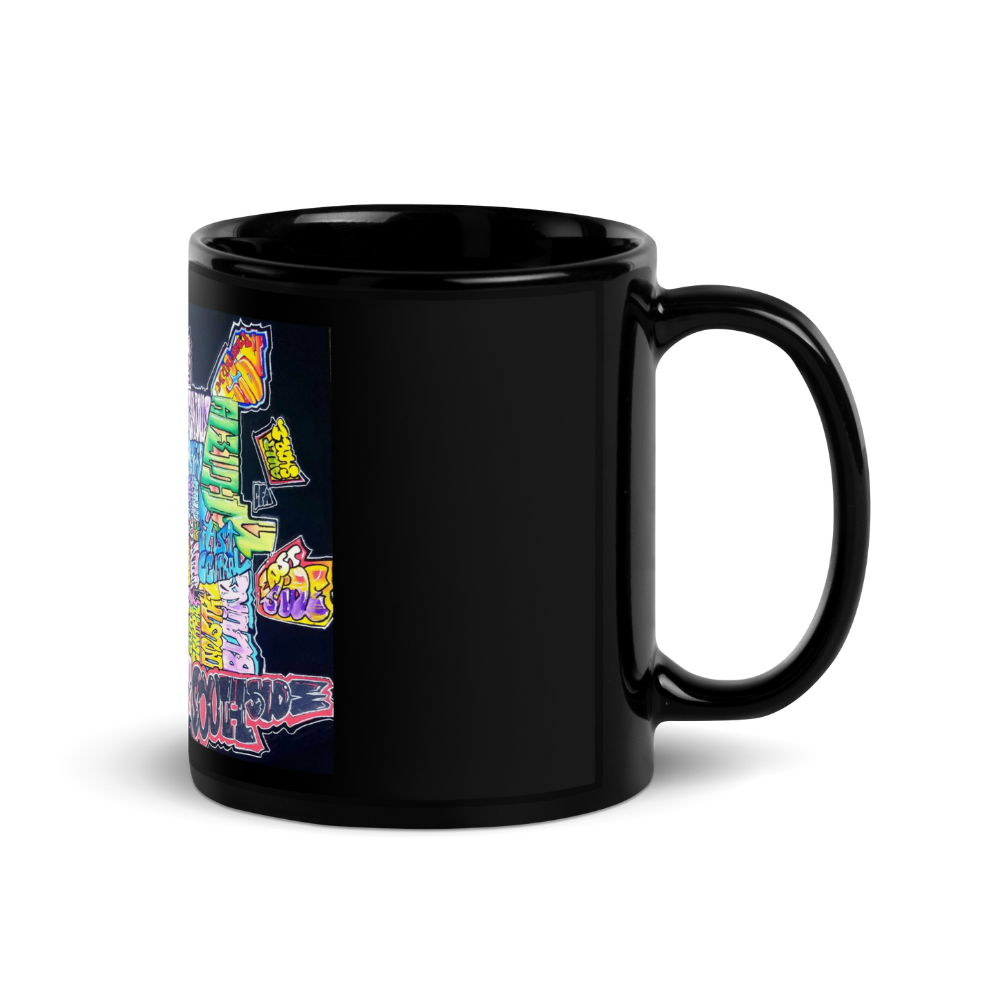 Muncie Neighborhood Graffiti Map Mug