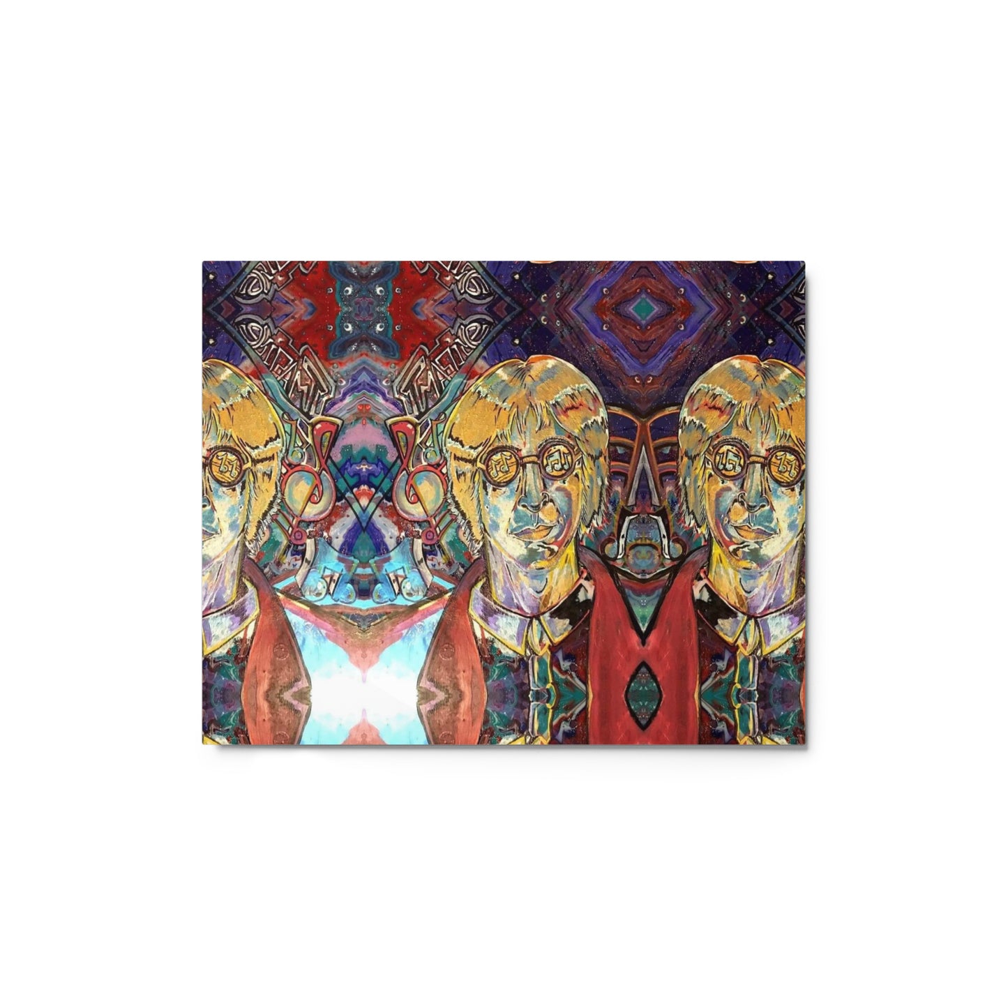 Imagine Metal print