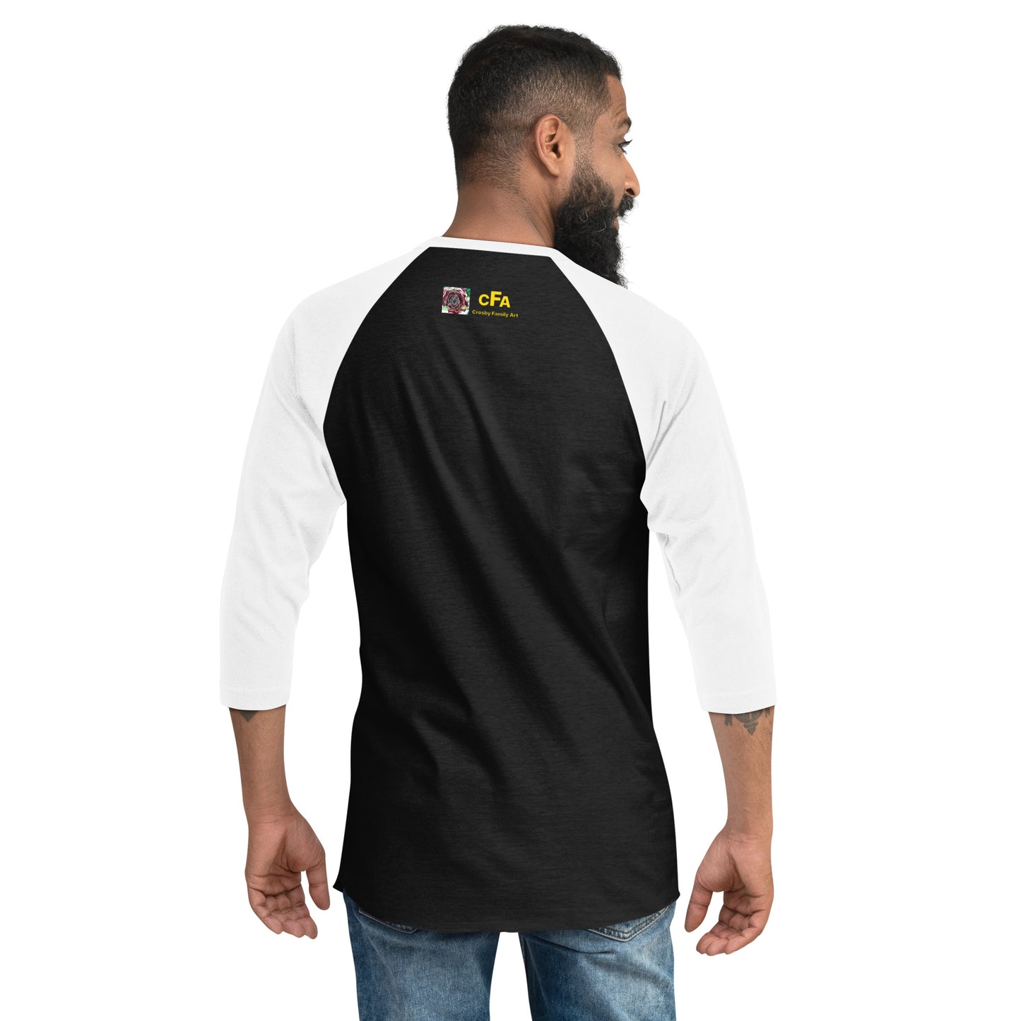 Muncie 765 Graffiti Artist 3/4 sleeve raglan shirt