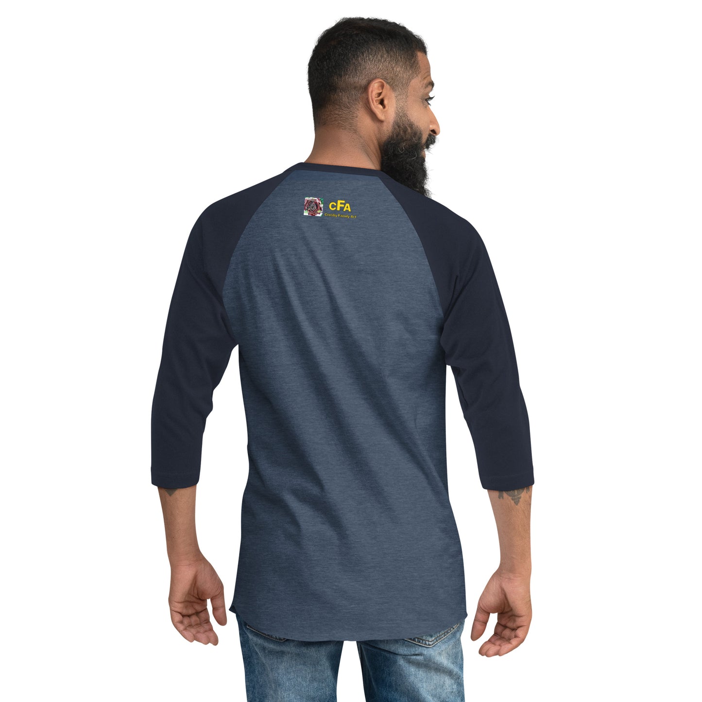 Muncie 765 Graffiti Artist 3/4 sleeve raglan shirt