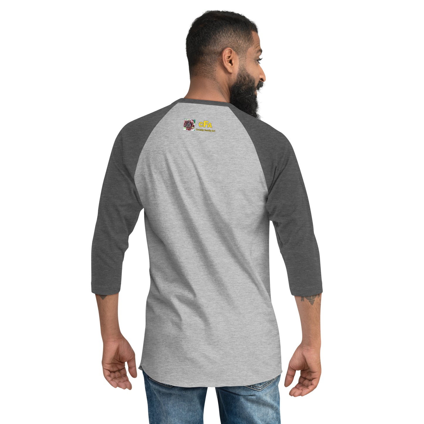 Muncie 765 Graffiti Artist 3/4 sleeve raglan shirt