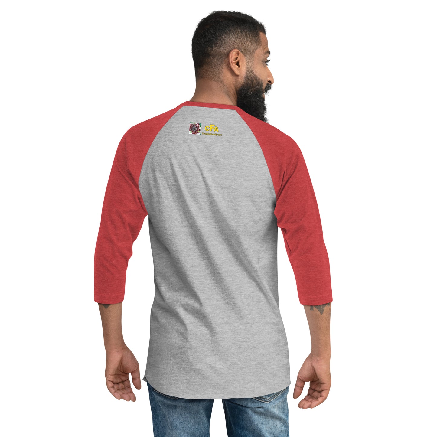 Muncie 765 Graffiti Artist 3/4 sleeve raglan shirt