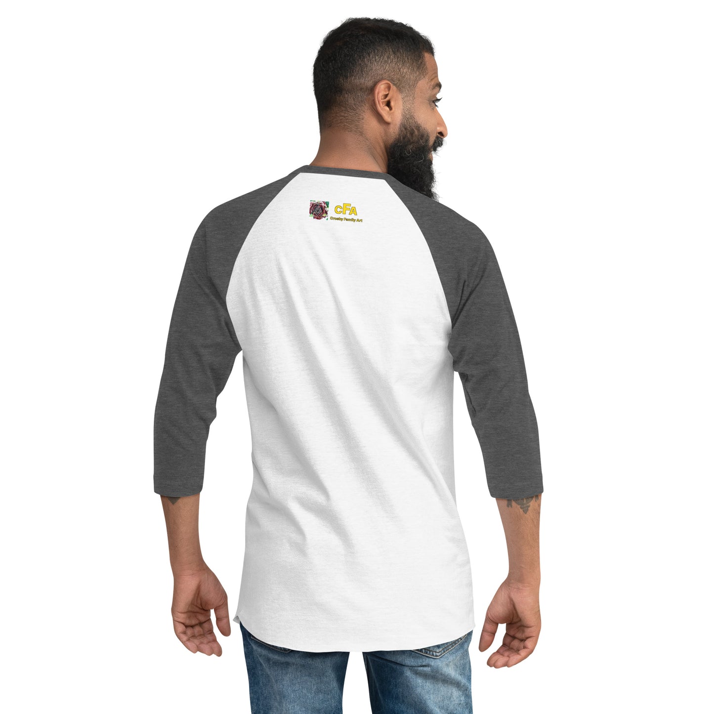 Muncie 765 Graffiti Artist 3/4 sleeve raglan shirt
