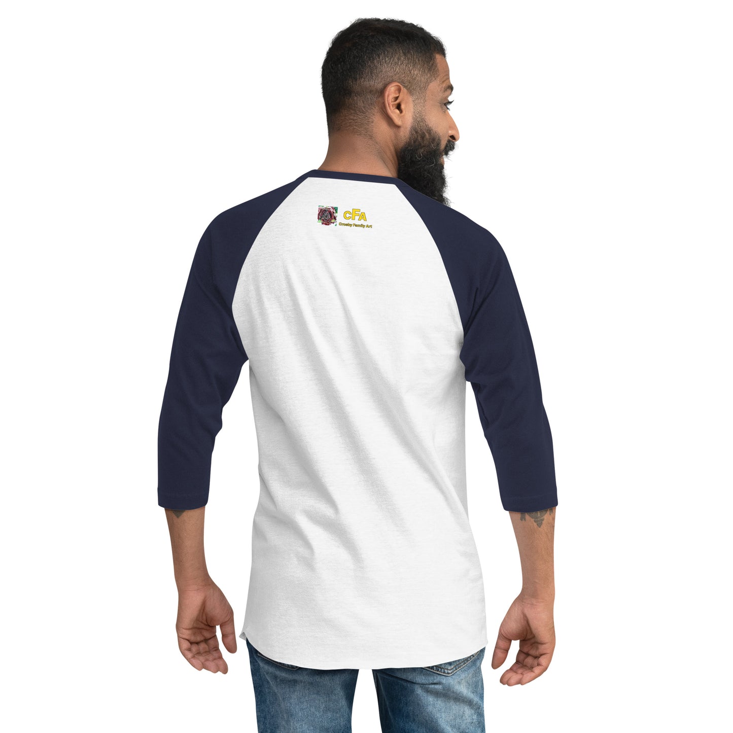 Muncie 765 Graffiti Artist 3/4 sleeve raglan shirt