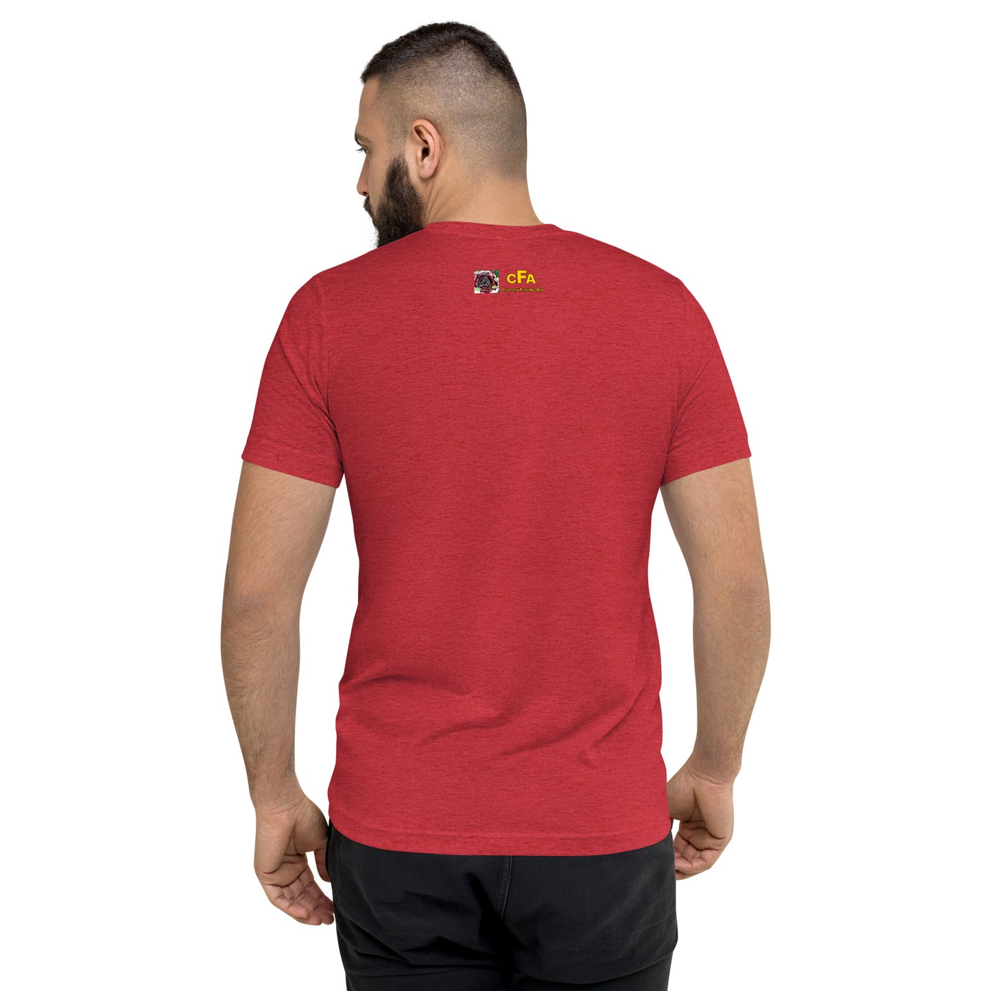 Red Samurai Short sleeve t-shirt