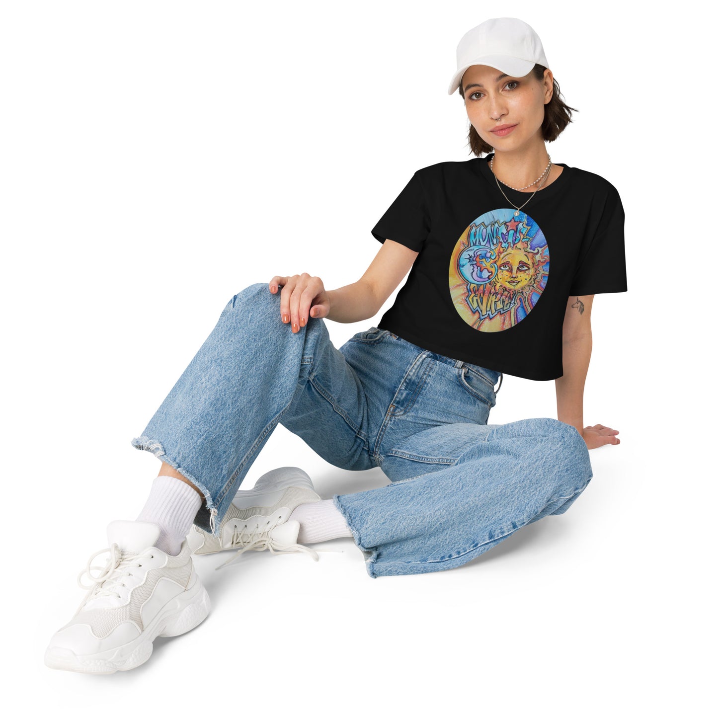 Muncie Eclipse 1 crop tee